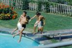 Horseplay on a Diving Board, wrestling, 1964, 1960s, SWFV01P07_02
