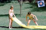 Backyard, Water Slide, 1977, 1970s