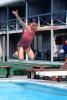Girl, Jumping, Pool, 1960s, SWFV02P02_04B