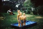 Backyard Pool, Summer, Lawn, 1950s, SWFV02P07_12
