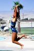 Girl, Jumping, Swimming Pool, 1970s, SWFV02P09_17B