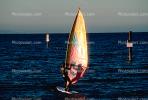 Windsurfer, waves, speed, fast, water, bay, San Mateo, SWSV01P07_11.2661