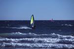 Windsurfer in the Air, Santa Cruz County Beach, 26 June 1987, SWSV01P09_15