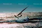 Windsurfer, waves, speed, fast, water, Pacific Ocean, Santa Cruz County Beach, SWSV01P09_17.2662
