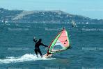 Windsurfer, waves, water, the Presidio, SWSV01P11_05