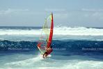 Windsurfer, water, waves, SWSV01P13_19