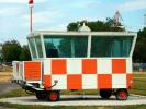 Portable Control Tower, Checkerboard, Wheels, TAAD01_040