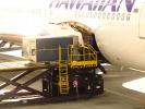 Boeing 767, Honolulu International Airport (HNL), Highlift Pallet Truck, ground personal, Air Cargo Pallets, TAAD01_133