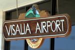 Visalia Airport VIS, signage, Tulare County, California, TAAD02_215