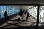 Bridge Walkway, passengers, shadow, TAAD03_027