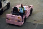 Pink Tow Tractor