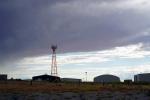 Light Beacon Tower, Canyonlands Field, (Moab Airport), clouds, TAAD03_202