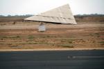 Triangular Wind Vane, Gustine Municipal Airport, Merced County, TAAD03_225