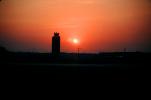 Control Tower, sunset