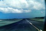 Runway and Clouds