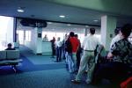 Passengers Checking In, (SFO), Terminal, Interior, Inside, Indoors, TAAV10P14_05