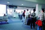 Passengers Checking In, (SFO), Terminal, Interior, Inside, Indoors, TAAV10P14_06