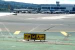 Airport signage markers, San Francisco International Airport (SFO), TAAV11P07_13