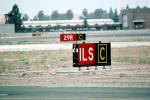 Airport signage markers, (SFO), TAAV11P07_16
