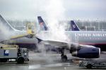 de-icing Spray, United Airlines UAL, Airbus A320 series