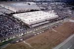 Boeing Manufacturing, C-17, parking lot, cars, buildings, TAAV13P10_10