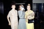 Women, Poodle, Purse, Dress, July 1964, 1960s