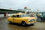 Checker Taxi Cab, Cars, vehicles, Chicago Midway Airport, May 1958, 1950s, TAAV13P11_17