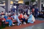 waiting passengers, Christchurch International Airport, (CHC), New Zealand, TAAV14P01_14