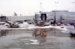 jetway, terminal, Airbridge, Snow, Cold, Ice, Cool, Frozen, Icy, Winter