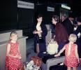 Girl, Woman, American Flyers Airline, Passengers, Baggage Check-In, 1960s
