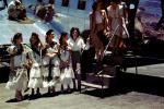 Braniff inauguration of flights to South America, Merida, Yucatan Peninsula, 1940s, Windy, Windblown, TAAV15P08_01