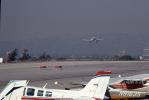 Landing Plane, Santa Monica Airport, 1970s , TAAV15P14_13