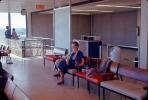 Bernice Sitting and Waiting for her Flight, 1950s
