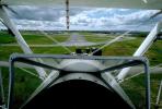 Landing Boeing PT-13B Kaydet, Ottawa River, C-FFRF, Runway, Ottawa/Rockcliffe Airport, Rockcliffe Airport, (YRO)