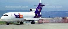 N280FE, FedEx, Federal Express, Boeing 727-233, Panorama, 727-200 series, JT8D-15, JT8D, TACV01P13_15B