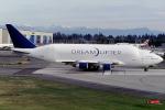 N780BA, Boeing 747-409LCF, Dreamlifter, PW4056, PW4000, oversize, huge, behemoth, LCF, Everett Washington, TACV04P15_01