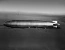 Round-the-world flight, 1929, Graf Zeppelin, flying over downtown San Francisco, Air-to-Air, 1920's, LZ 127, TADV01P09_02