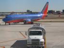 Boeing 737-7H4, Southwest Airlines SWA, San Antonio, N485WN, Sterling Fuel Truck, 737-700 series, Ground Equipment, CFM56