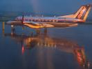 N569SW, Rainy evening in Portland Oregon, Embraer EMB-120ER, Twilight, Dusk, Dawn, TAFD01_165