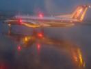 N569SW, Embraer EMB-120ER, Rainy evening in Portland, Twilight, Dusk, Dawn, TAFD01_167