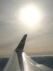 Boeing 737 lone Wing in Flight, lone Wing