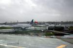 LaGuardia International Airport, Windsock, Rainy