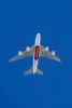 Airbus A380 in flight, Emirates Airlines, TAFD03_212