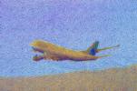 Fly Van Gogh Airlines, flight, Transcendental flying, airborne, Paintography