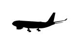 EI-DAA, Airbus A330-202 silhouette, A330-200 series, TAFD04_028M