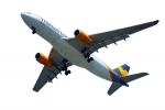 G-MDBD, Airbus 330-243 photo-object, cut-out, Thomas Cook UK, TAFD04_219F