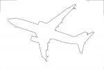 737-800 series outline, Scimitar Winglets, TAFD04_237O