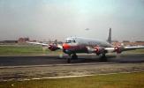 American Airlines taking-off, AAL, Douglas DC-6, 1950s, TAFV01P05_07