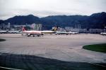 The old Hong Kong Airport, 1982, 1980s