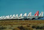 Convair Coronado's Lined Up for Scrap, Mojave Airport MHV, California, USA, TAFV02P06_06